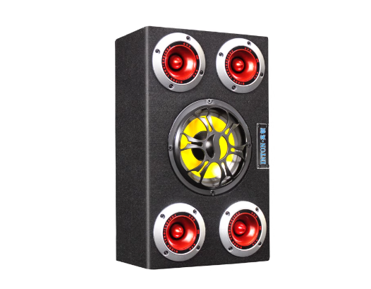 英顿车载低音炮专用音箱无线蓝牙12v24V重低音汽车大功率车用音响